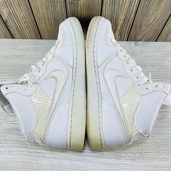 Nike Air Force 1 Mid  Sneakers Men\'s Shoes White/White Size: 10 main image 12